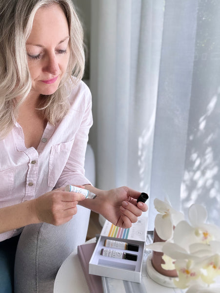 Essential Oil Roller Blends Trio Gift Set