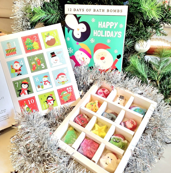 ADVENT CALENDAR - 12 DAYS OF BATH BOMBS