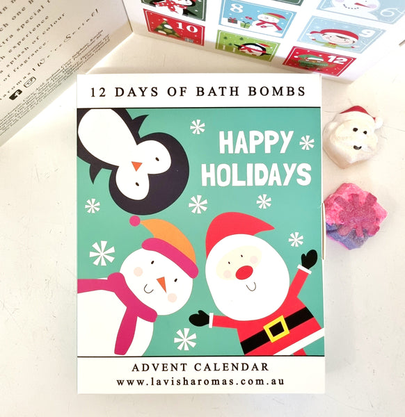 ADVENT CALENDAR - 12 DAYS OF BATH BOMBS
