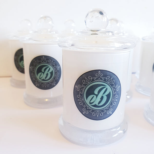 12 x Small Danube Candle Bombonieres (without box)