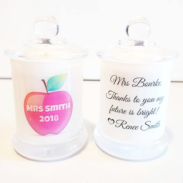 Personalised Small Soy Candle