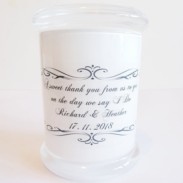 Personalised Medium Soy Candle