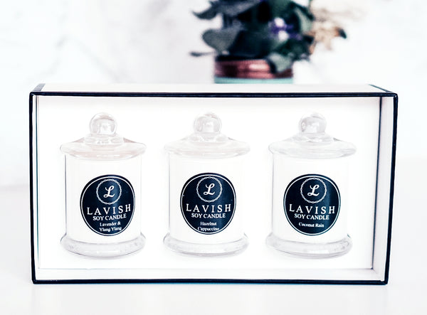 Small Soy Candle Trio Gift Pack