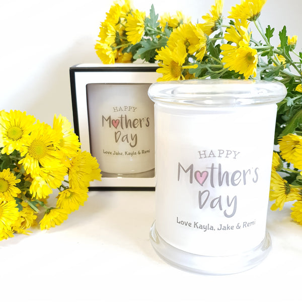 Personalised Medium Soy Candle
