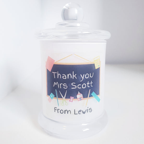 Personalised Small Soy Candle