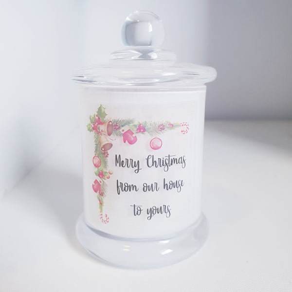 Personalised Small Soy Candle