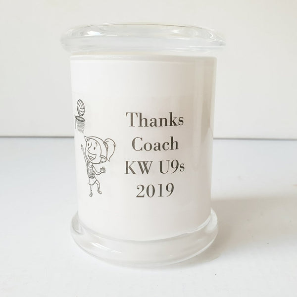 Personalised Medium Soy Candle