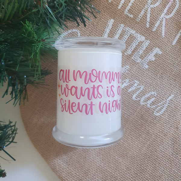 Christmas Personalised Medium Soy Candle