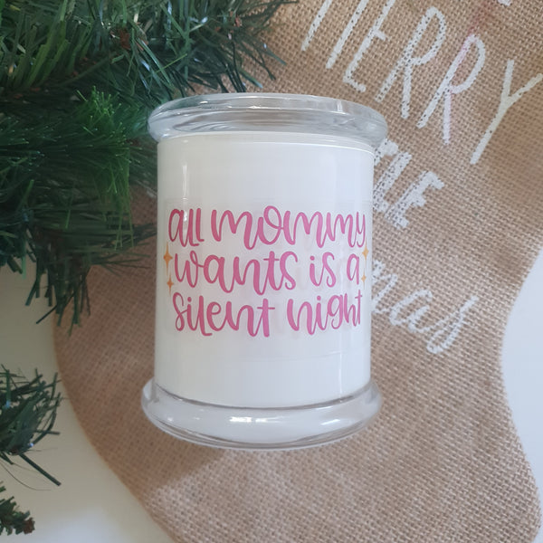 Christmas Personalised Large Soy Candle