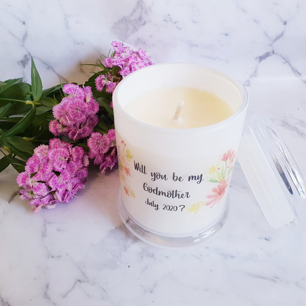Personalised Medium Soy Candle