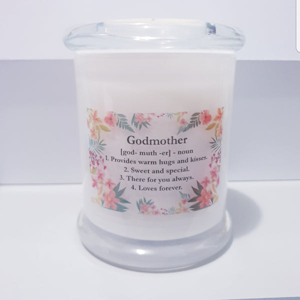 Personalised Medium Soy Candle