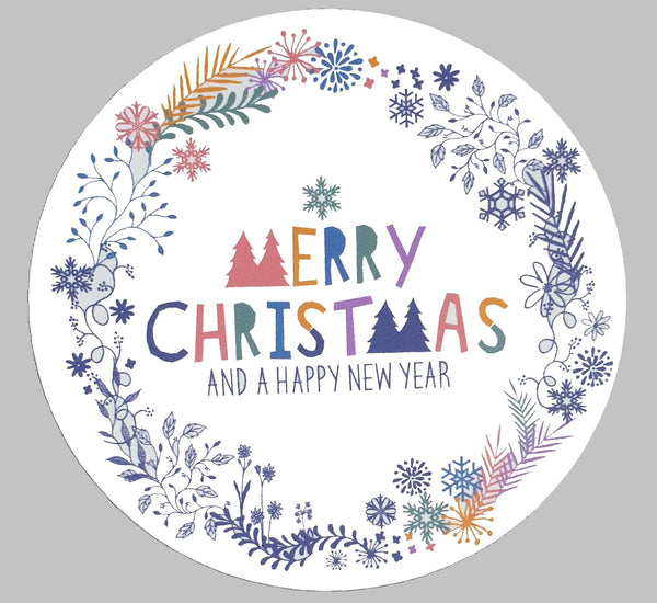 Choose your Christmas Candle with this label