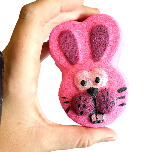 Bunny Face Bath Bombs