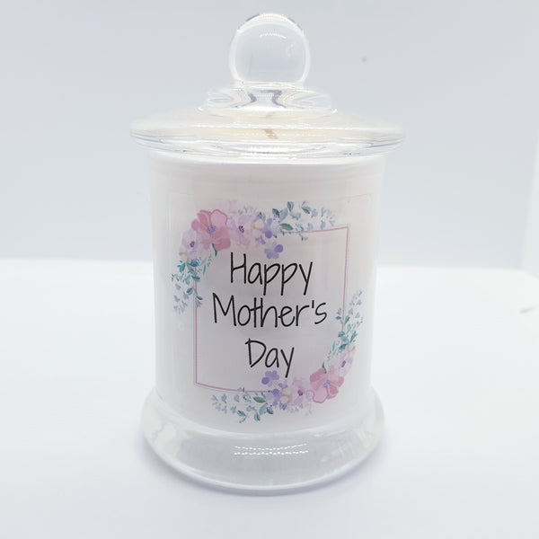 Happy Mother's Day candle with Uplifting Essential Oils