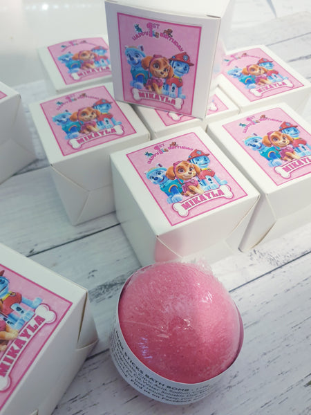 Bath Bomb Party Favours/Bombonieres x10