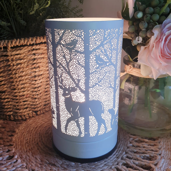 Woodland White Touch Electric Warmer