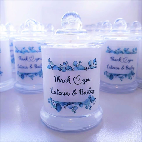 12 x Small Danube Candle Bombonieres (without box)