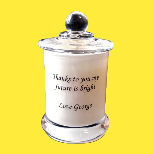 Teacher's Gift Small Soy Candle