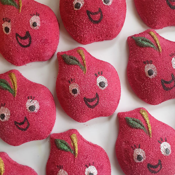 Red Delicious Apple Bath Bomb
