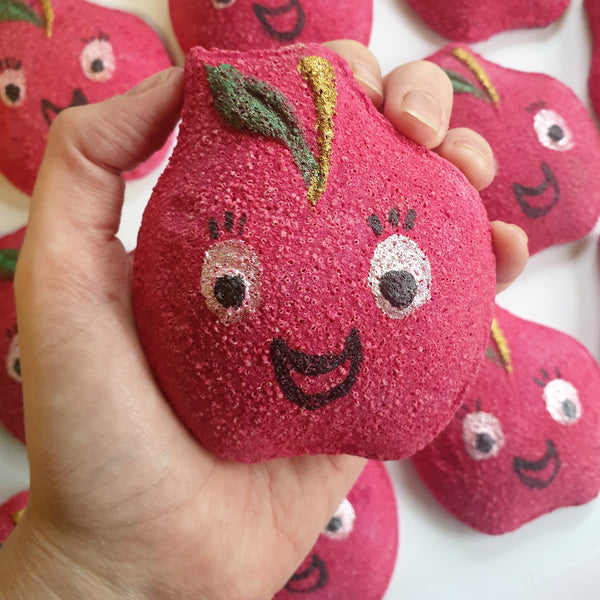 Red Delicious Apple Bath Bomb