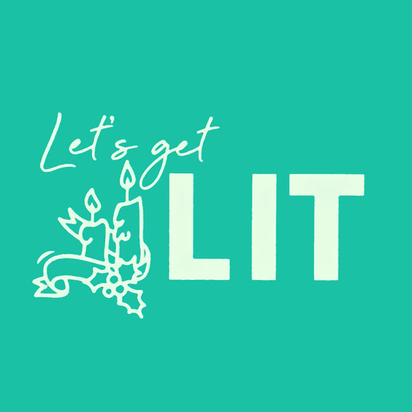 Choose your Christmas Candle with this label