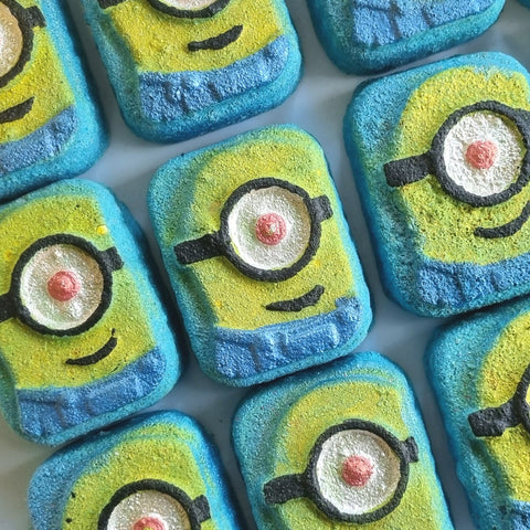 Minion Rectangle Bath Bomb