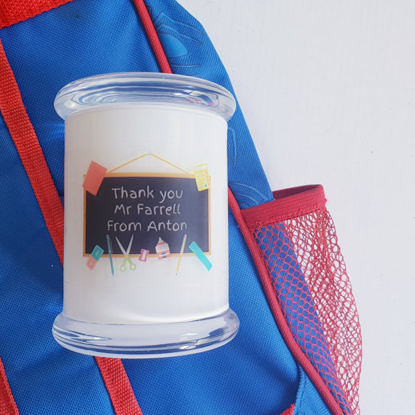 Teacher Gift Personalised Candle & Diffuser Gift Set