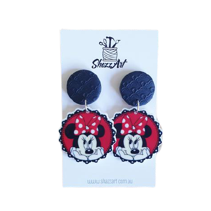 Minnie Mouse Earrings