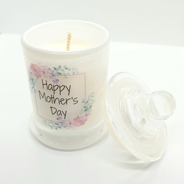 Happy Mother's Day candle with Uplifting Essential Oils