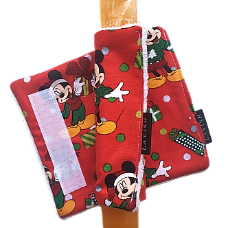 M. Mouse Red Christmas Icy Pole Holder