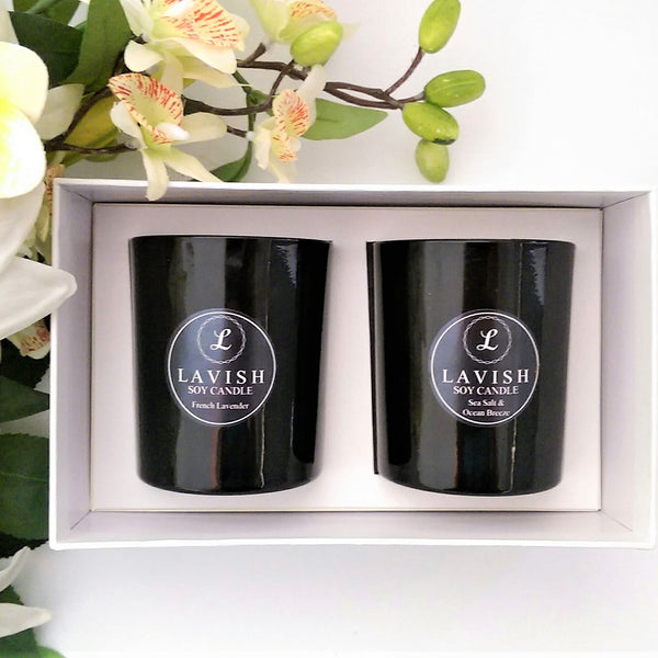 Medium Soy Candle Duo Gift Pack